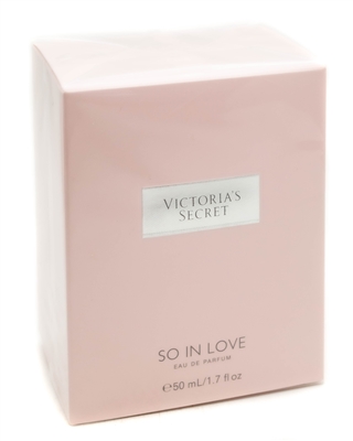 Victoria's Secret SO IN LOVE Eau de Parfume: Violet Leaves, Rose de Mai, Musk  1.7 fl oz