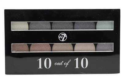 w7  10 OUT OF 10 Eyeshadow Palette  .35oz