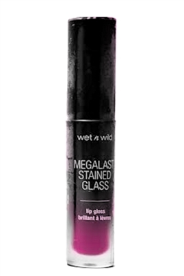 wet n wild MEGALAST Stained Glass Lip Gloss, 447 Kiss My Glass  .08oz