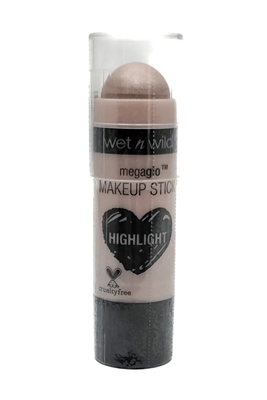 wet n wild MEGAGLOW Makeup Stick, Highlight, 800 When the Nude Strikes  .21oz