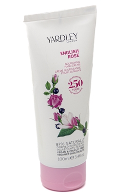 Yardley London ENGLISH ROSE Moisturizing Hand Cream  3.4 fl oz