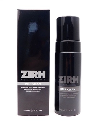 ZIRH Deep Clean Foaming Deep Pore Cleanser 5 Fl Oz.