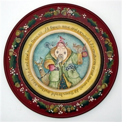 Lynne Andrews A Woodland Christmas Plate Pattern Packet