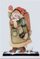 Lynne Andrews Wool Gatherer Santa Father Christmas Pattern Packet