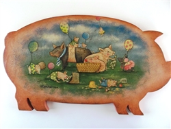 Lynne Andrews Pig Party Pattern Packet