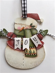 Lynne Andrews Joyful Snowman Pattern Packet