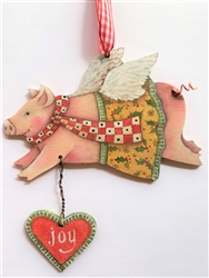 Lynne Andrews Ornament non-club Piggy Sue