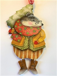 Badger Ornament of the month E-Pattern