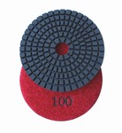 3 inch wet polishing pad, grit 100