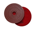 4 inch wet diamond polishing pad,  100 grit