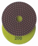 4 inch Premium Wet Polishing Pad, 200 grit