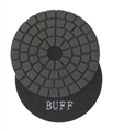 4 inch Premium Wet Polishing Buff Pad, Black