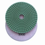 5" Wet Diamond Polishing Pad, 3000 grit