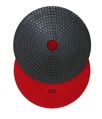 7 inch wet polishing pad, grit 100