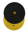 7 inch wet polishing pad, grit 200