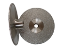 4 inch Vacuum Brazed Cup Wheel, Medium, 5/8 inch -11
