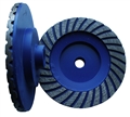 5 inch Coarse Turbo Cup Wheel,  5/8"-11 thread