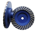 5 inch Fine Turbo Cup Wheel,  5/8"-11 thread