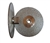 5 inch Vacuum Brazed Cup Wheel, Medium, 5/8 inch -11