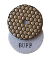 3 inch Premium Dry Polishing Buff Pad, White