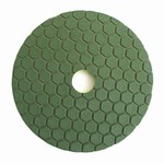 4 inch dry polishing pad, grit 50