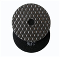 4" Premium Dry Polishing Pad, Black Buff