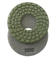 4 inch x 5mm Diamond Floor Disc, 3500 grit, Wet Use