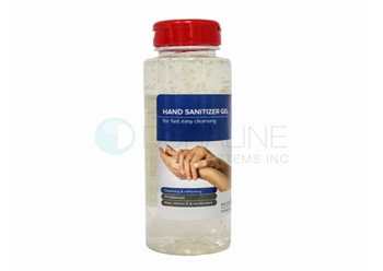 Hand Sanitizer Gel, with 70% Alcohol, 8 oz. Squeeze Bottle