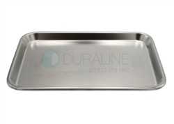 Stainless Steel Instrument Flat Tray, small Sterilizable, 1 each