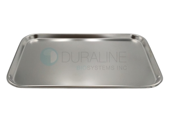 Stainless Steel Instrument Flat Tray, Large