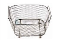 Ultrasonic Cleaner Fine Mesh Basket, 0.5 gallon
