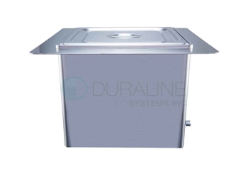 Recessed Ultrasonic Cleaner with heat & basket 10 Liter, 2.64 gallon