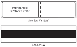 Hasler Self-Adhesive Double Strip Postage Label (pack of 1200)
Replaces Hasler PT2H12