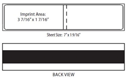 Hasler Self-Adhesive Double Strip Postage Label (pack of 1200)
Replaces Hasler 9004020