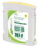 Pitney Bowes 787-F Compatible Yellow Ink Cartridge for SendPro P / Connect+ Series Postage Meters