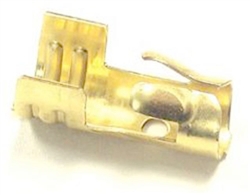 Brass Distributor Coil or Spark Plug Terminals Snap-lock connectors.