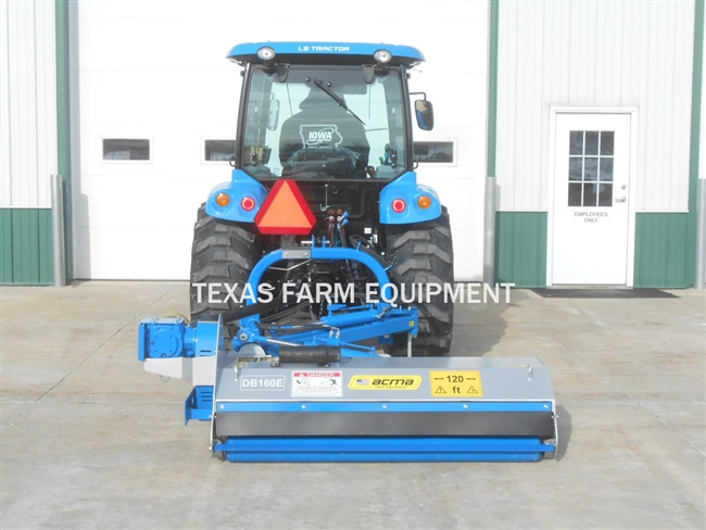 ACMA DB160E, 63" Blue Ditch Bank Flail Mower