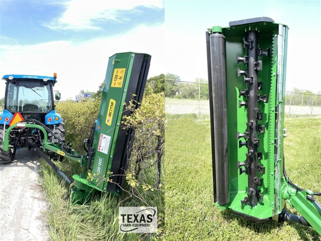 ACMA DB180E, 71" Green Ditch Bank Flail Mower