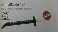 Permashade LC Translucent Light Cure Veneer Dental Cement Luting Resin Ultradent