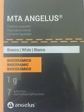 White MTA Angelus Endodontic 1g Reparative Cement (7 Applications) Bioceramic