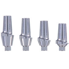 10 x Straight Titanium Esthetic Anatomic Abutment Dental Implants Collar