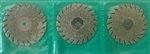 DENTAL LAB DIAMOND 3 DISCS TOP QUALITY 0.17x22 MM Round Serrated Germany German