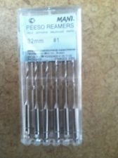 MANI PEESO Dental REAMERS Pack of 6 AllÂ sizes available