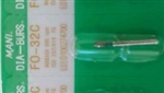 Mani Diamond DentalÂ FO-32C Coarse Football 10 Burs