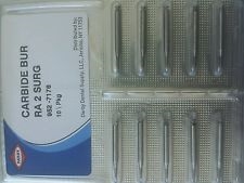 Darby Carbide RoundÂ Bur Surgical RA 2 Pack of 10 Dental England Latch Type