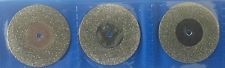 DENTAL LAB DIAMOND 3Â DISCS TOP QUALITY 0.17x22 MM Round Germany German