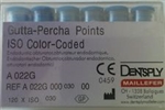 Gutta Percha PointsÂ Size 30 Dentsply Maillefer ISO Color Coded Box of 120 Endo