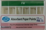 Absorbent Paper Points FM Accessory BoxÂ of 180 HTM Dental