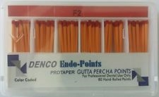 F2 Gutta Percha Points Box of 60 DentalÂ Root Canal Compatible With Protaper