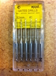 MANI GATES GLIDDEN Dental DRILLS All sizes 6/PACK, 28 mm